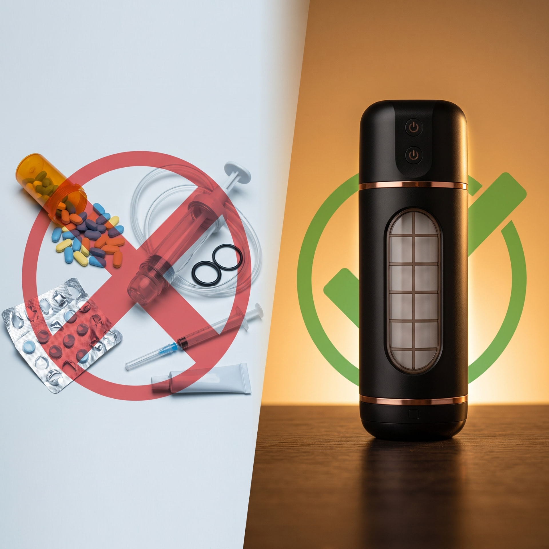 EvoPulse Pro — no pills, no pumps, natural device solution